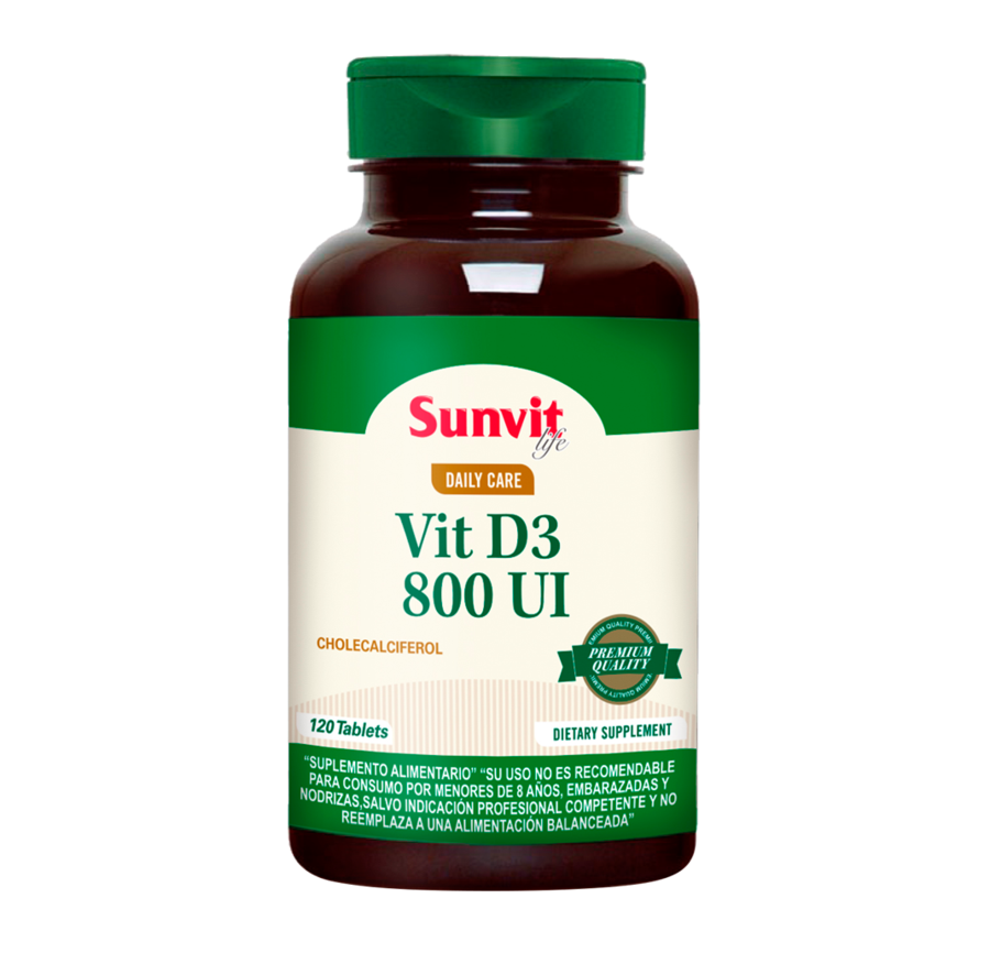 VITAMINA D 800 IU (120 tabl)
