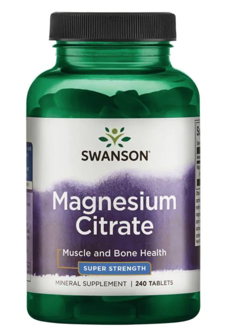 Magnesium Citrate (240 Tabletas)