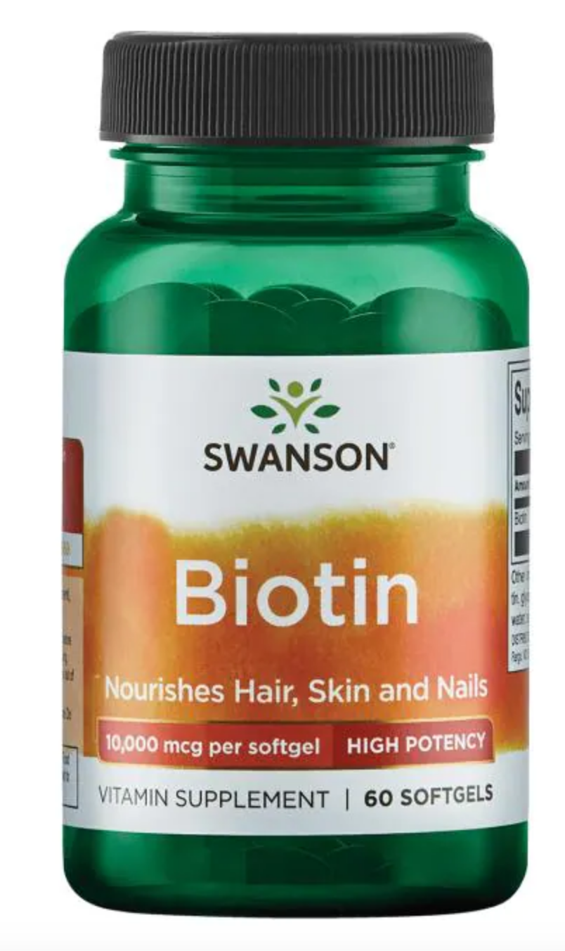 Biotina (10.000 mcg) 60 Softgel Swanson-Vitaminas,salud-One Nutrition-Swanson