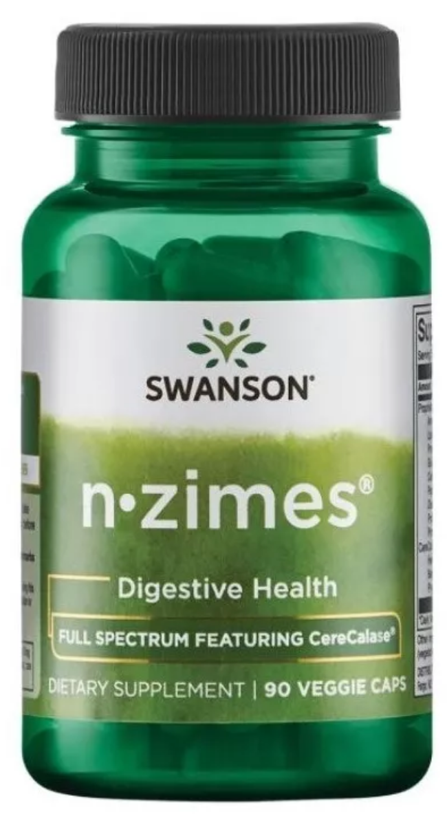 N-ZIMES (90 CAP VEGANAS) SWANSON--One Nutrition-SWANSON