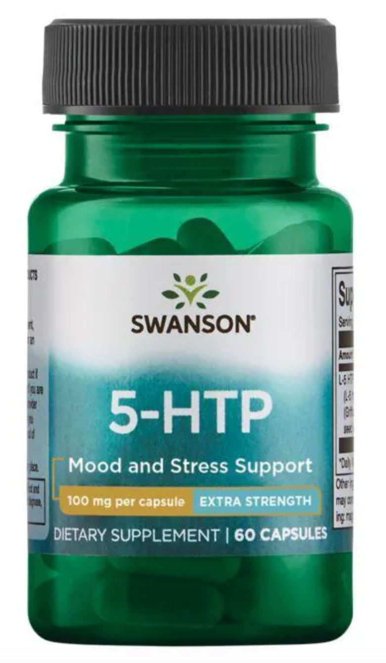 5-HTP 100mg (60 cap) Swanson--One Nutrition-SWANSON