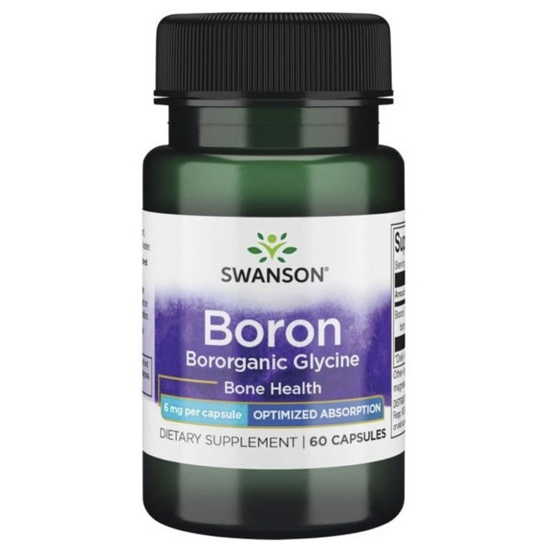 Boron (6 Mg) 60 cap Swanson--One Nutrition-SWANSON