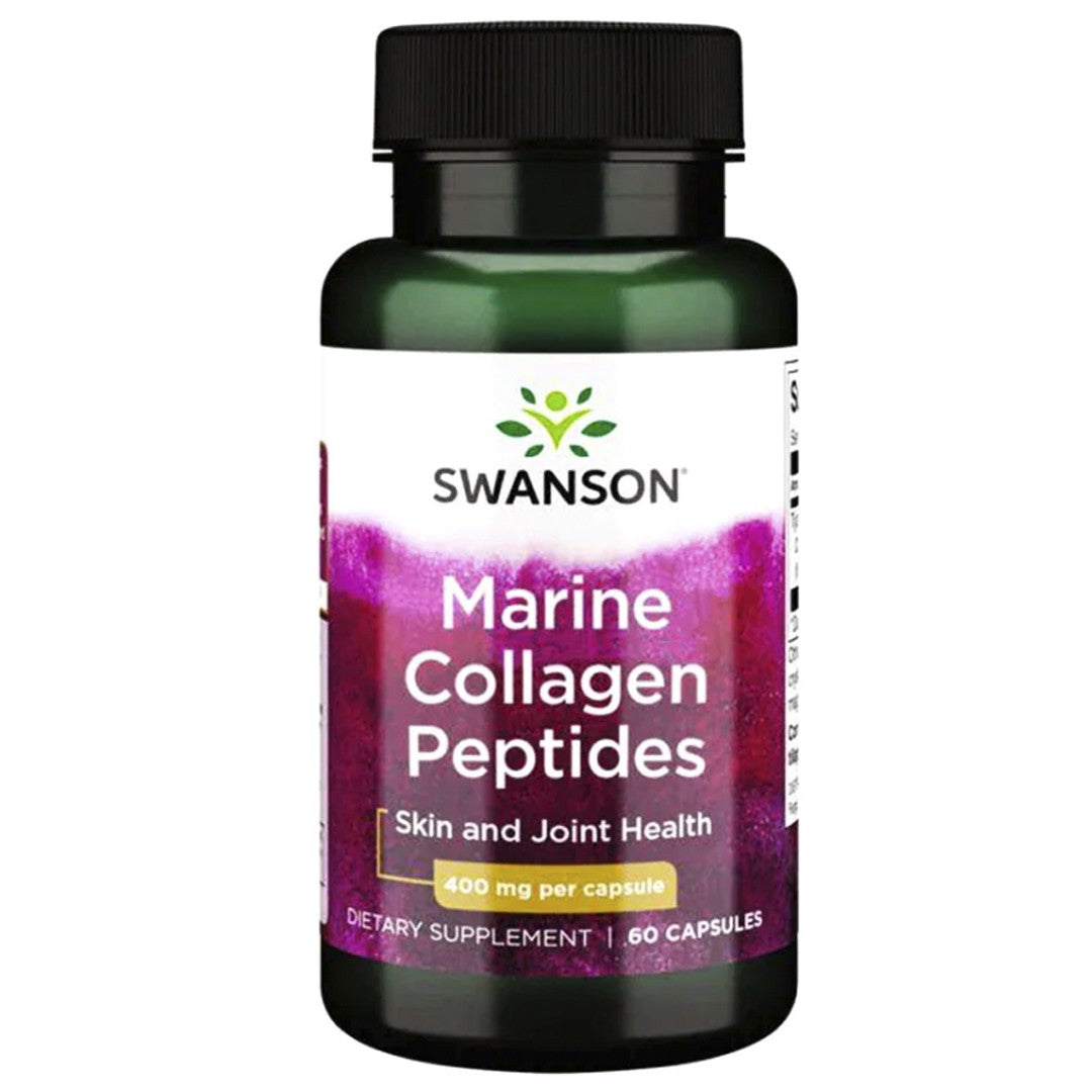 Marine Collagen Peptides (400Mg) 60 cap Swanson--One Nutrition-SWANSON