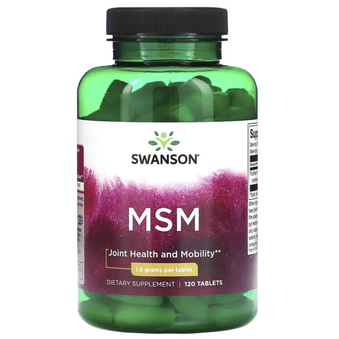 MSM (120 cap) Swanson--One Nutrition-SWANSON