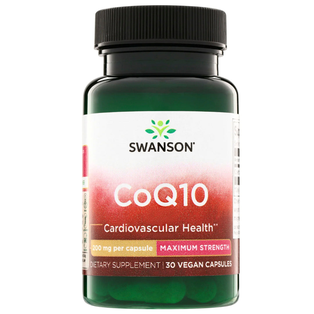 CoQ10 200 Mg (30 Cápsulas veganas) Swanson