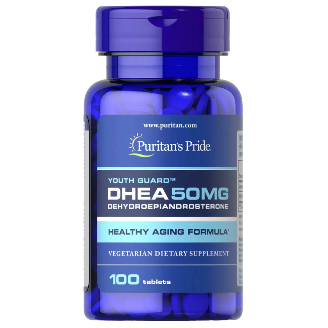 DHEA 50 MG (100 TABLETAS) PURITAN`S PRIDE
