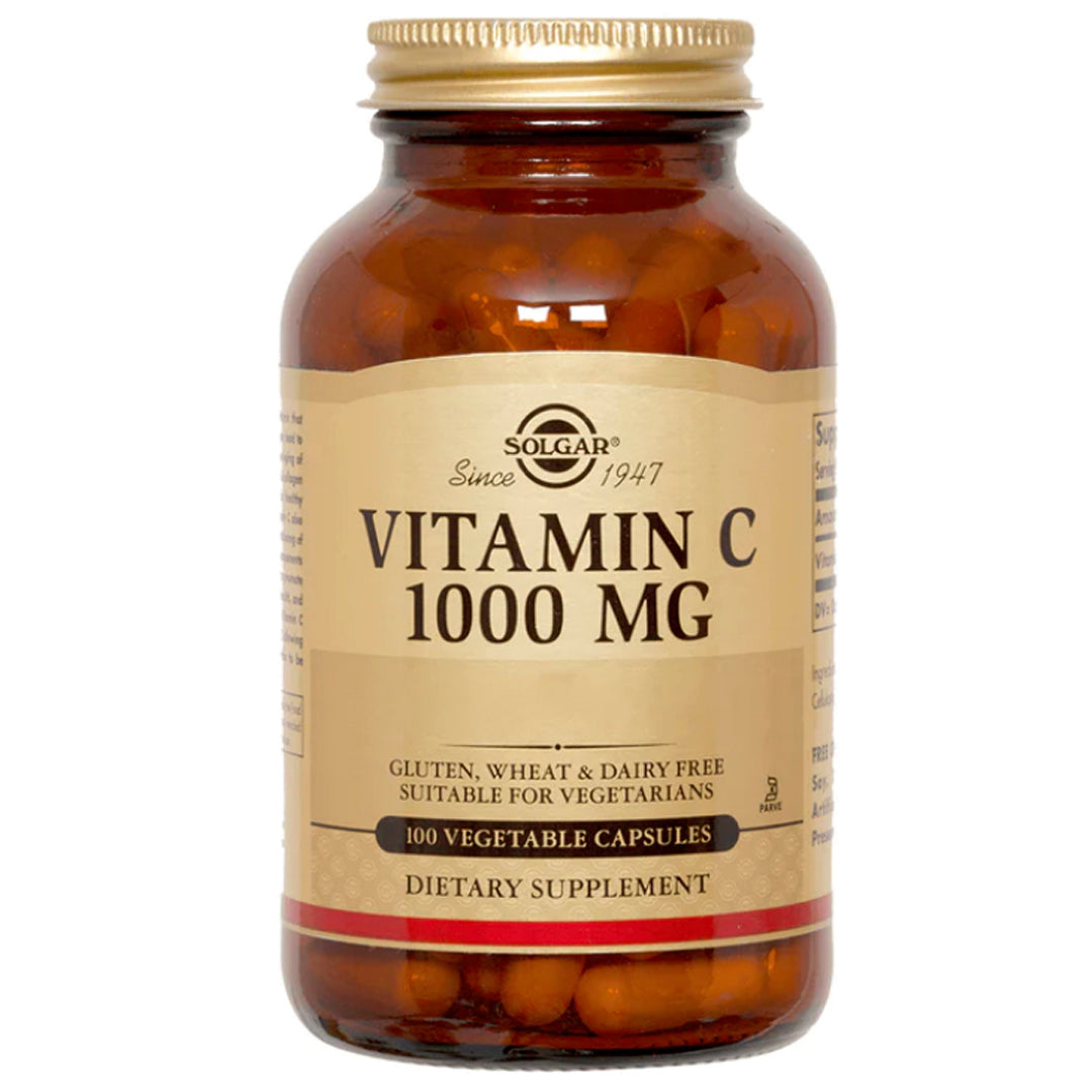 VITAMINA C (100 Cap) Solgar-Vitaminas C-One Nutrition-Solgar