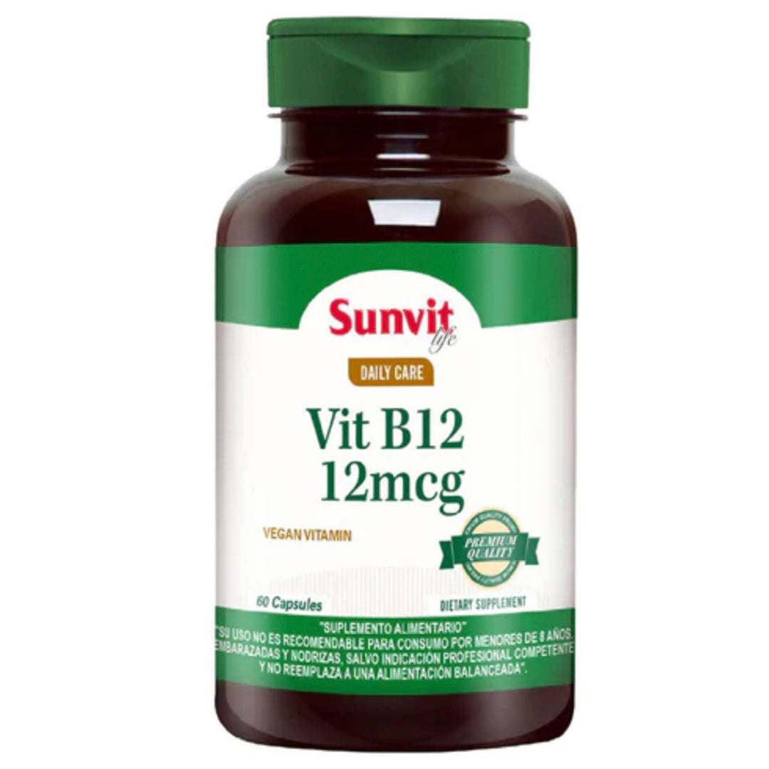 Vitamina B12 (12 Mgc) 60 cap Sunvit
