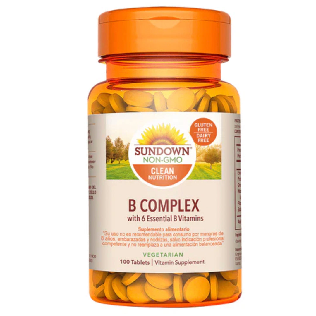 B Complex (100 Tab) 100% Sundown