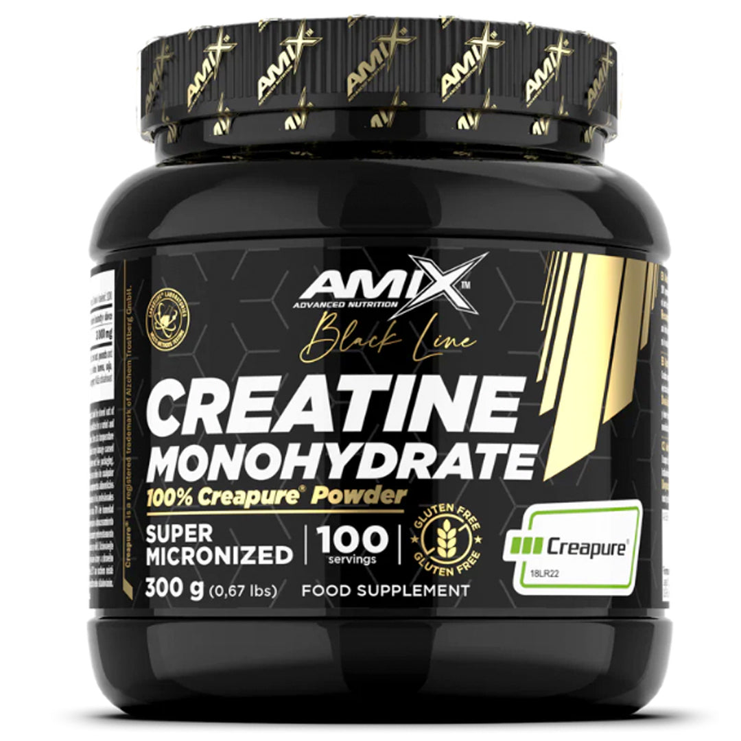 Creatina Creapure Monohidrato (300 Gr) Amix Black Line