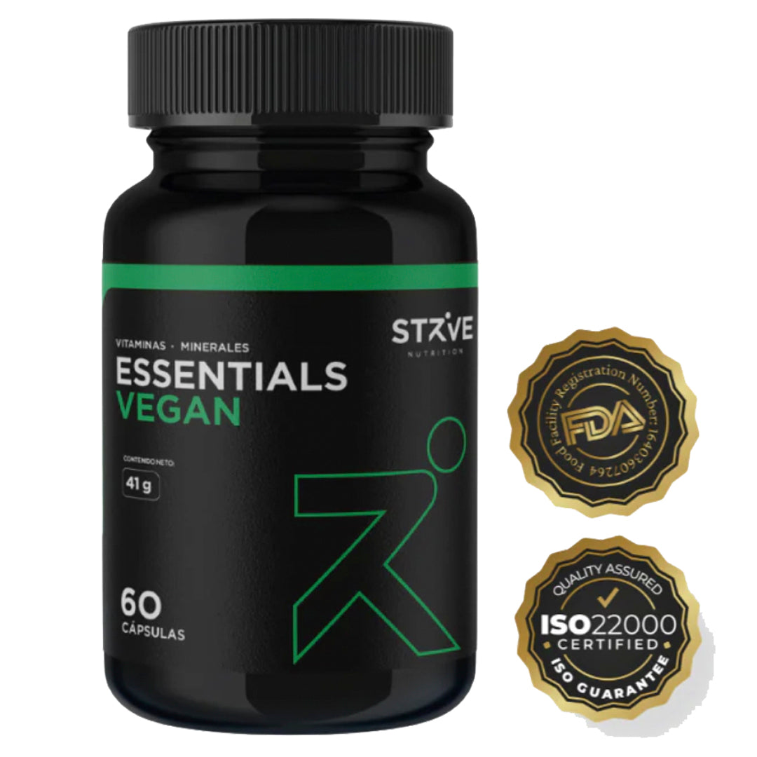 Essentials VEGAN (60 cap) STRIVE--One Nutrition-STRIVE
