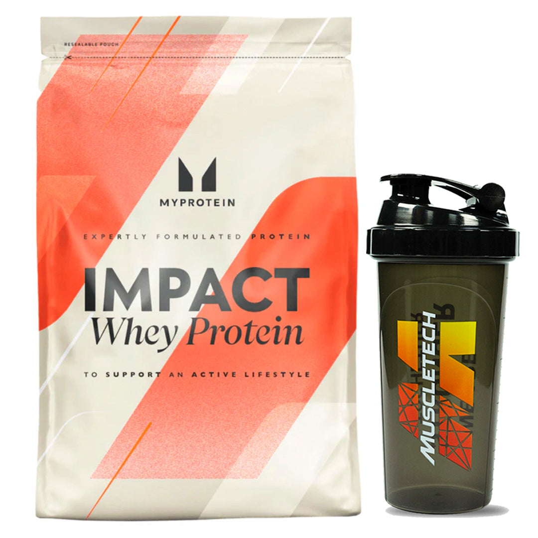 IMPACT WHEY (5 LB) MY PROTEIN + SHAKER