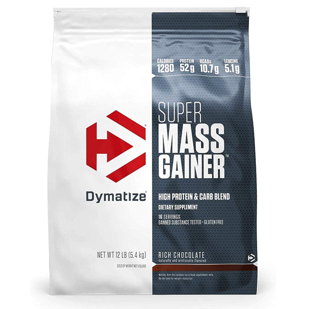 SUPER MASS (12 lb) DYMATIZE--One Nutrition-DYMATIZE