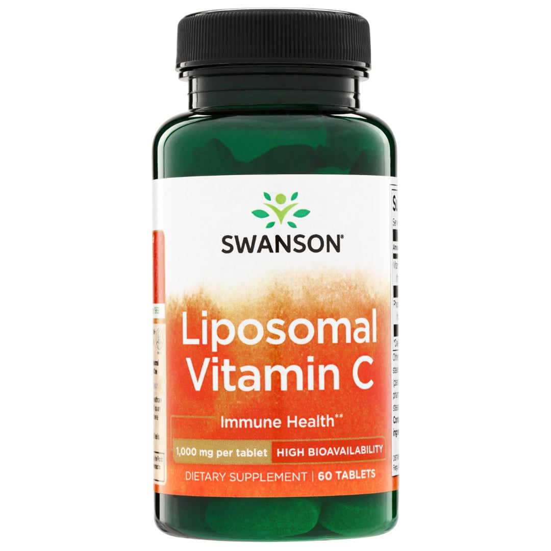 Vitamina C LIPOSOMAL 1000 mg (60 Tabletas) Swanson