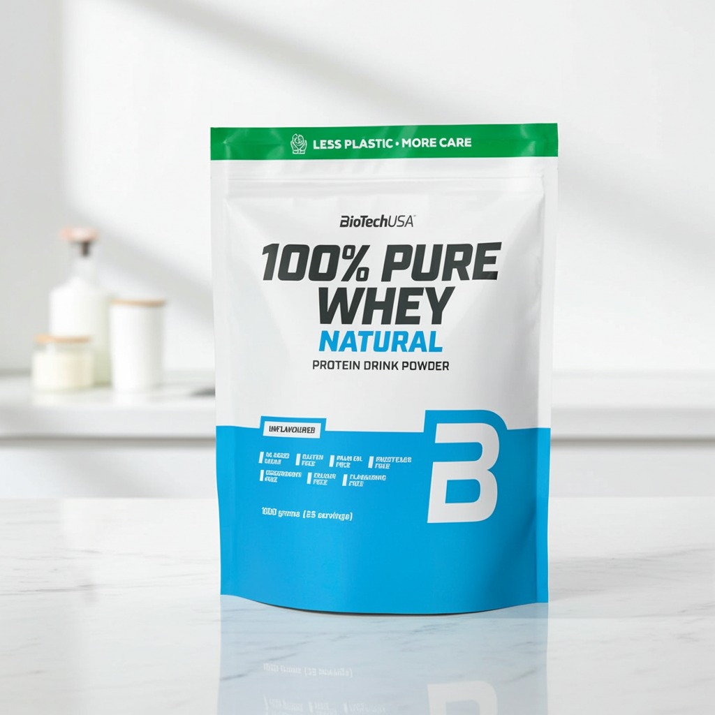 100% PURE WHEY NATURAL 1 KG BIOTECH