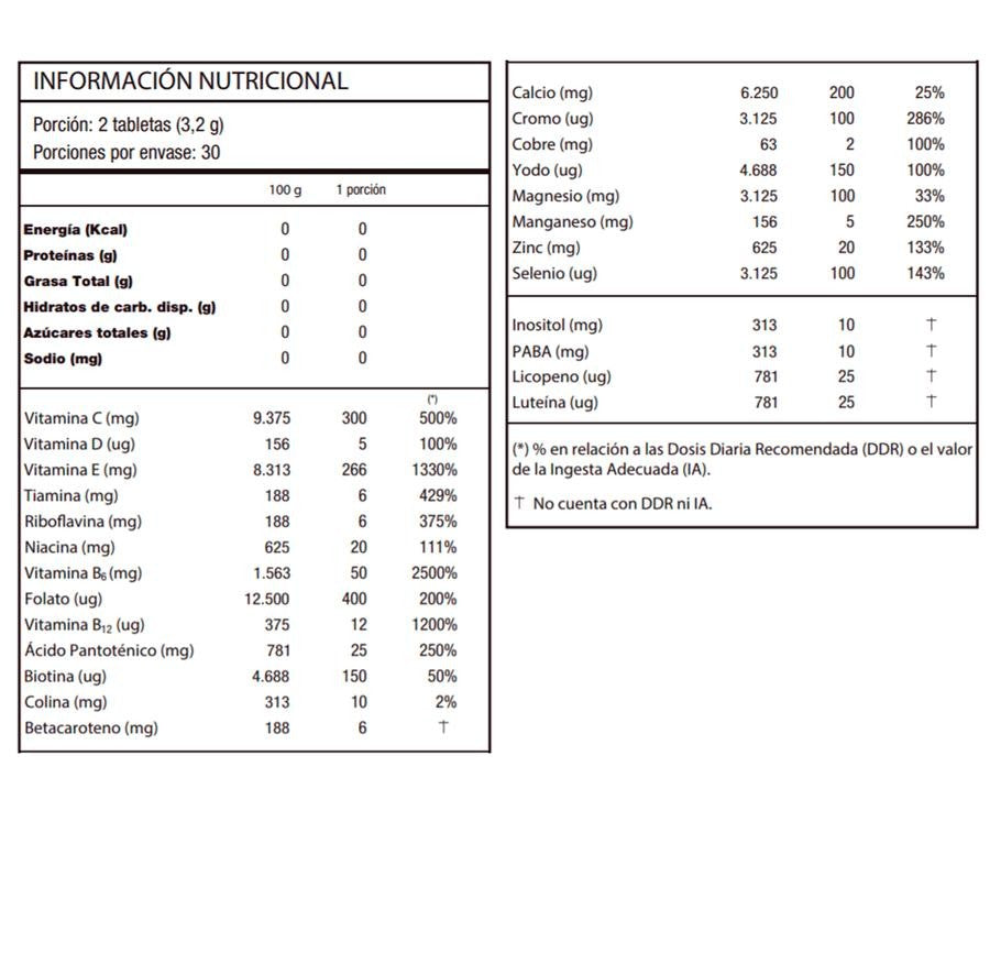 Multi Men (60 cap) Sunvit--One Nutrition-SUNVIT