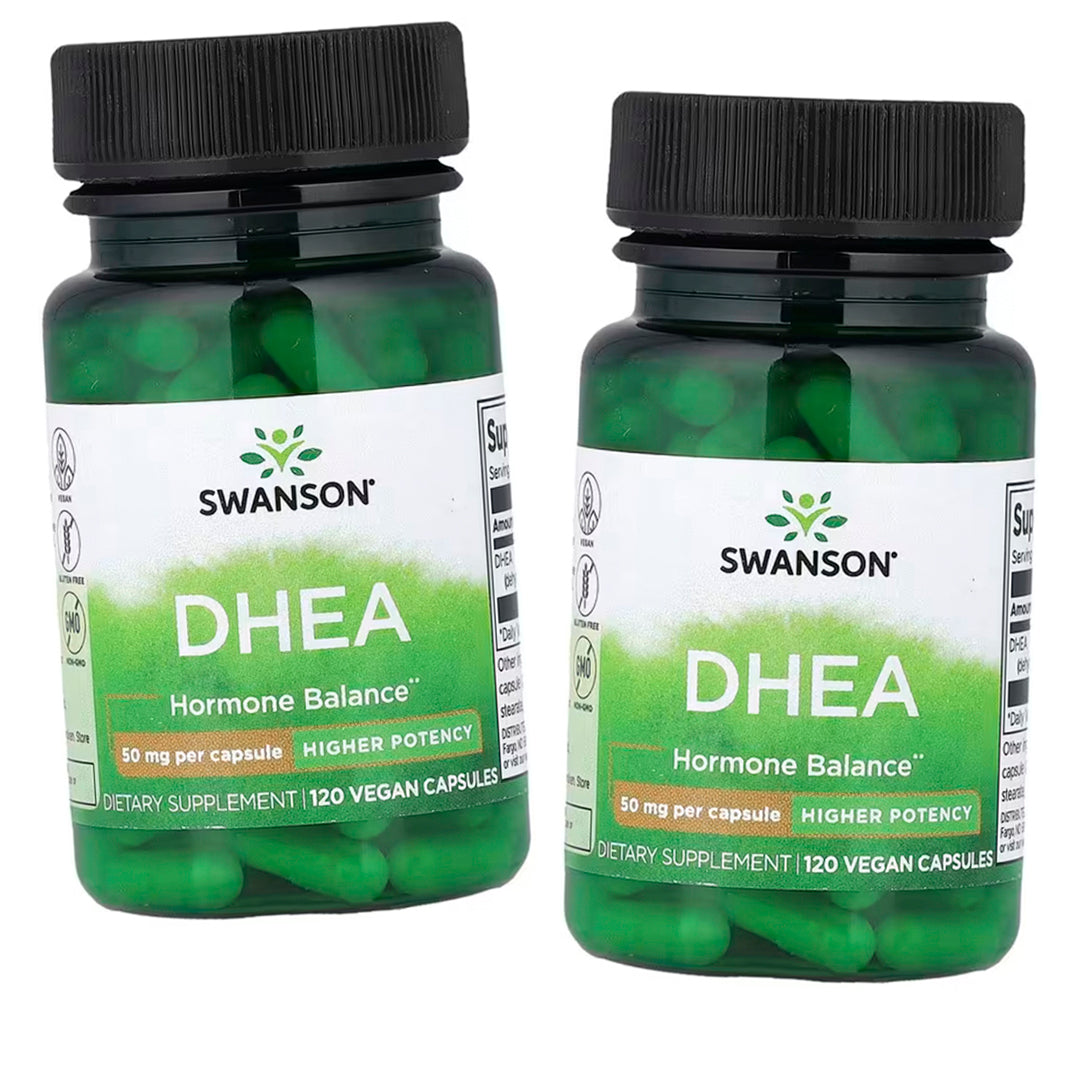 2 DHEA 50 MG SWANSON (120 CAPSULAS)
