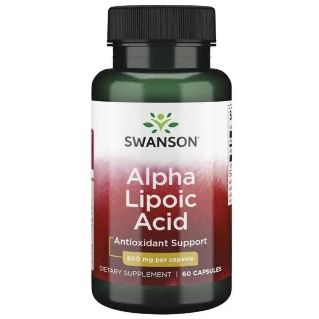 Ácido alfa lipoico (600 Mg) 60 cap Swanson--One Nutrition-SWANSON