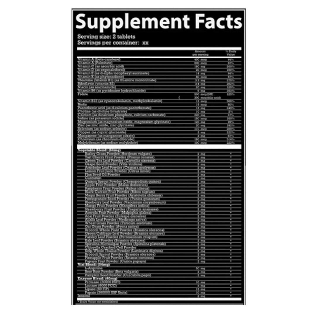 MULTI X PRO (90 CAP) KIFFER--One Nutrition-KIFFER