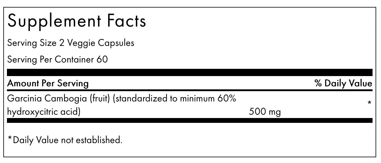 Garcinia Cambogia (120 Cap) Swanson--One Nutrition-SWANSON