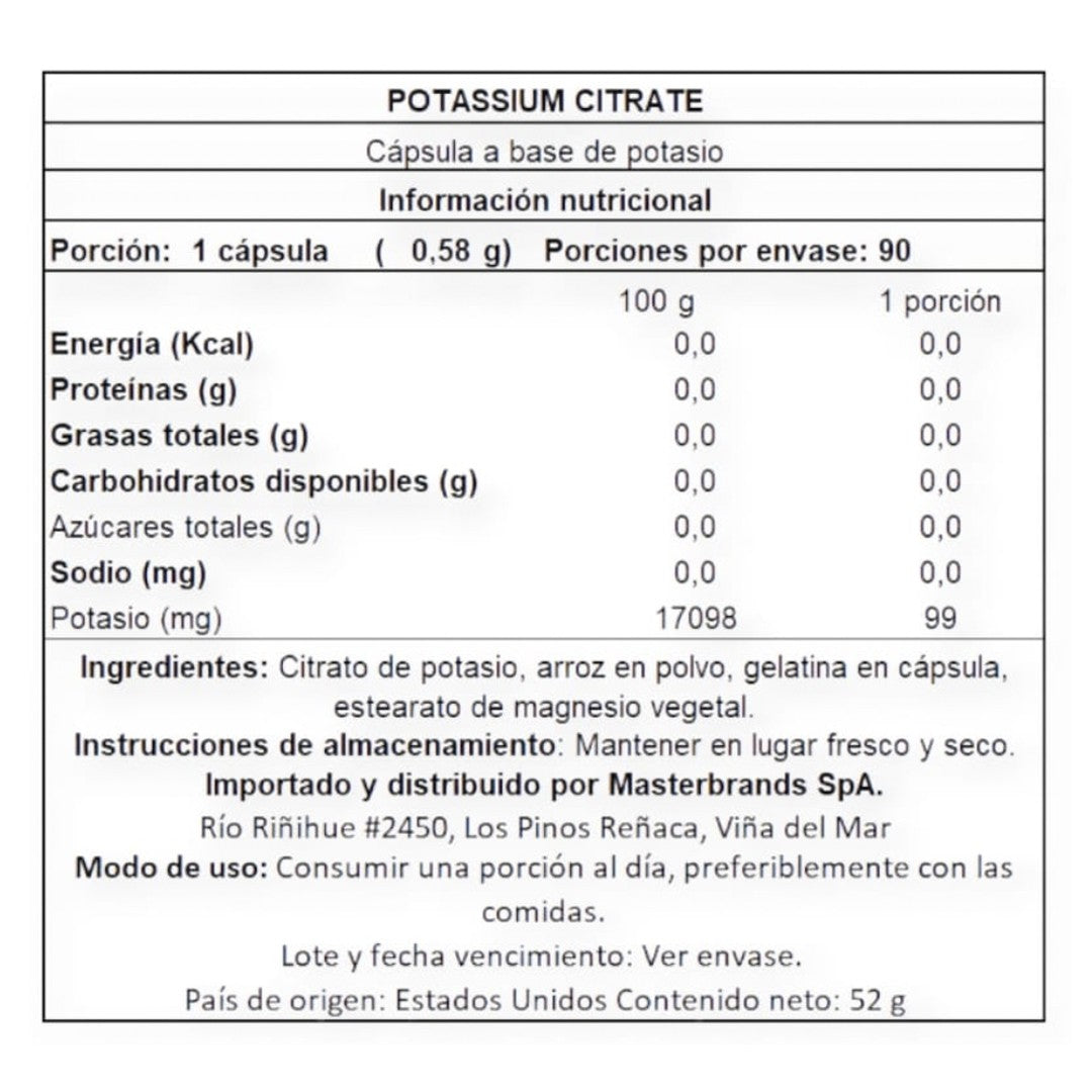Potassium Citrate (275 mg) Nature´s Truth--One Nutrition-NATURE´S TRUTH