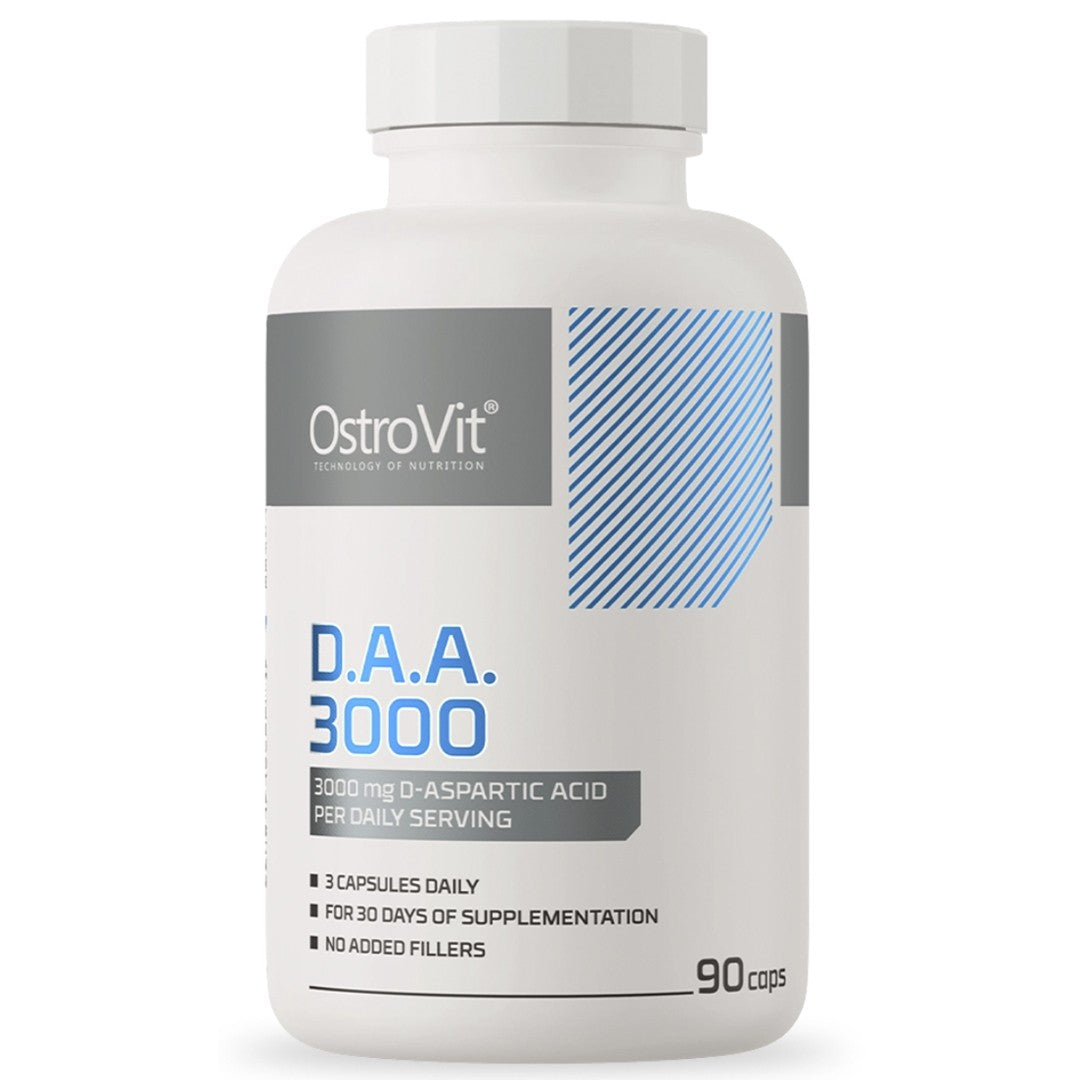 ACIDO ASPÁRTICO DAA (3000 MG) 90 CAP OSTROVIT--One Nutrition-OSTROVIT