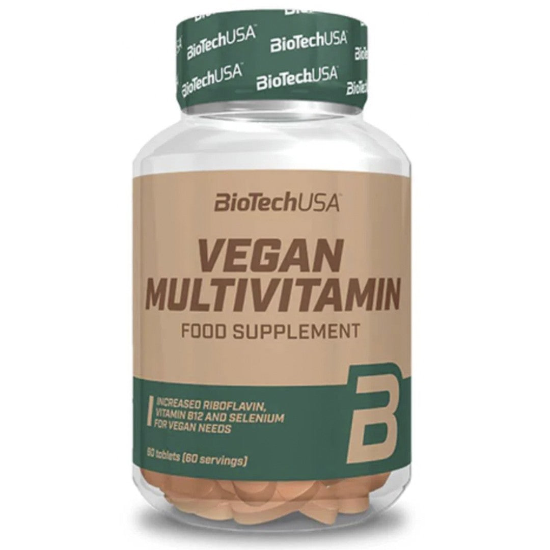 Vegan Multivitaminico Vegano (60 tab) BiotechUSA--One Nutrition-BIOTECH USA