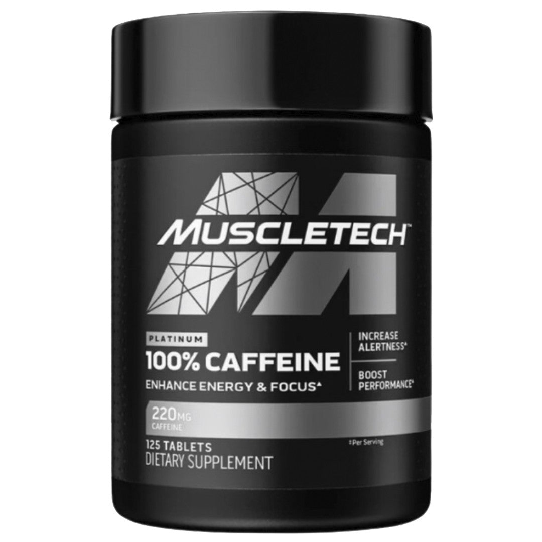 Cafeína 220gr!  125 Cápsulas Muscletech
