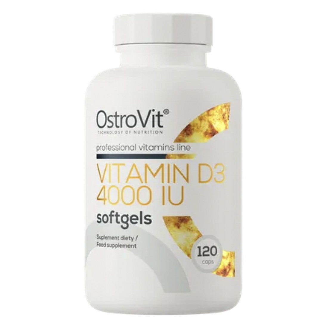 Vitamin D3 4000 IU (120 cap) Ostrovit--One Nutrition-OSTROVIT