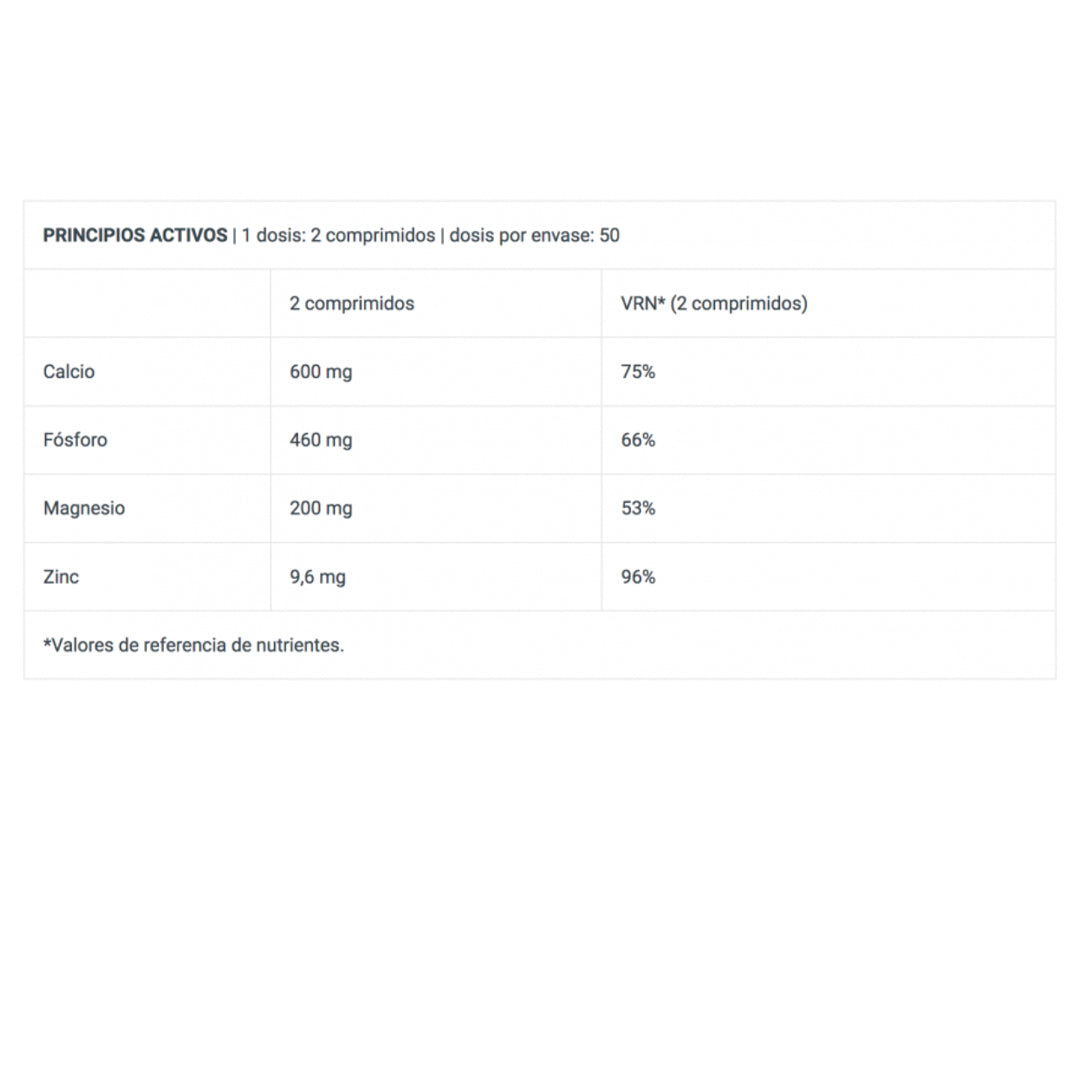 Calcium Zinc Magnesium (100 tab) BiotechUSA-Vitaminas,salud-One Nutrition-BiotechUSA
