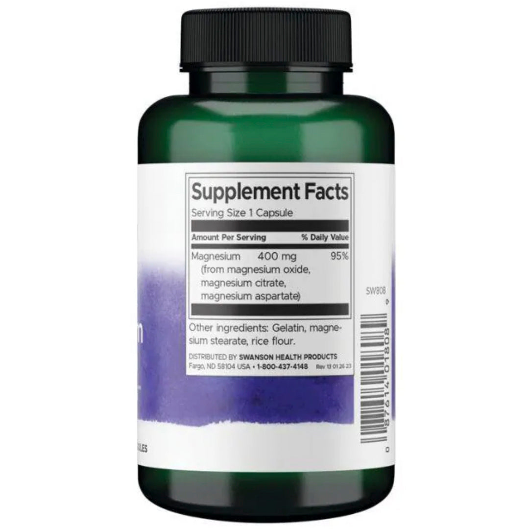 Triple Magnesio Complex Swanson-Vitaminas,salud-One Nutrition-Swanson