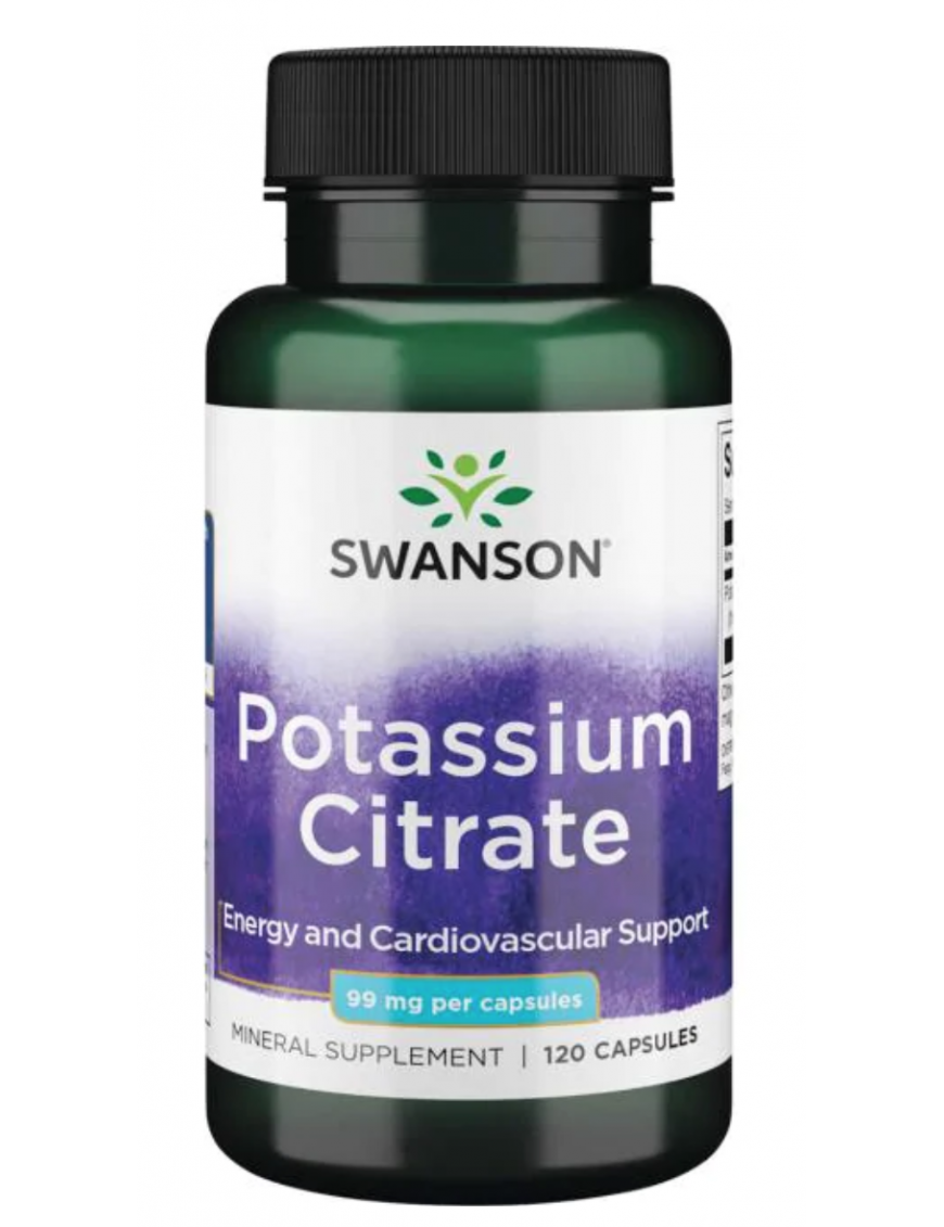 Potasio Citrato (120 Cap) Swanson-Vitamina-One Nutrition-Swanson
