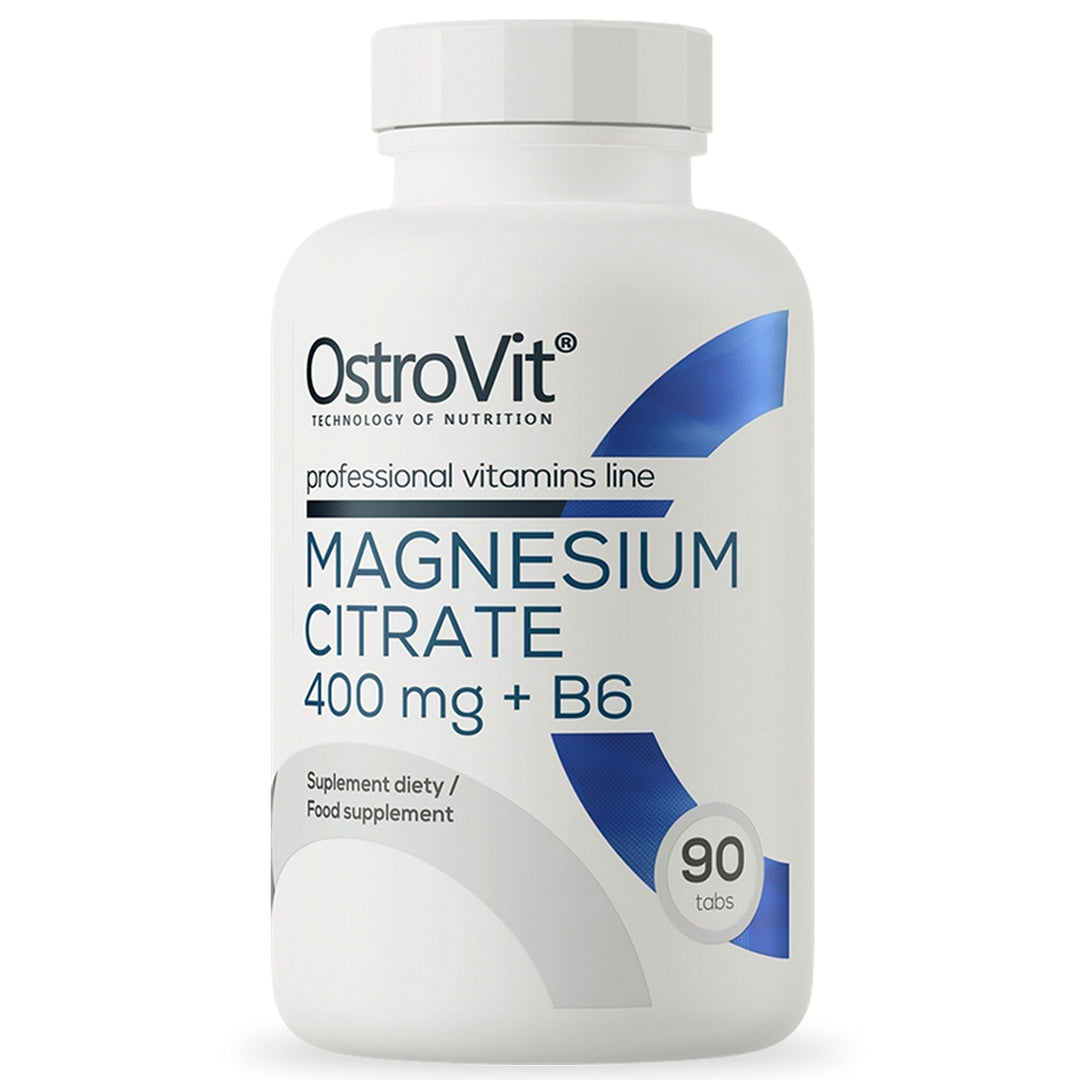 Magnesio Citrato 400Mg + B6 (90 cap) Ostrovit-Vitaminas,salud-One Nutrition-Ostrovit
