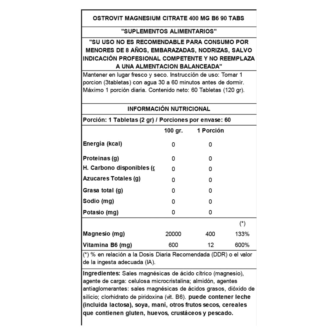 Ácido Fólico (90 Tab) Ostrovit-Vitaminas,salud-One Nutrition-Ostrovit