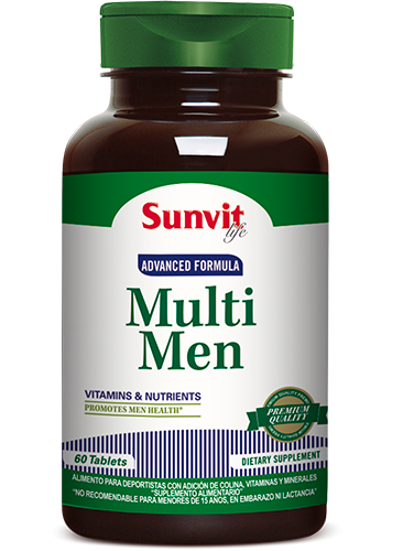 Multi Men (60 cap) Sunvit--One Nutrition-SUNVIT