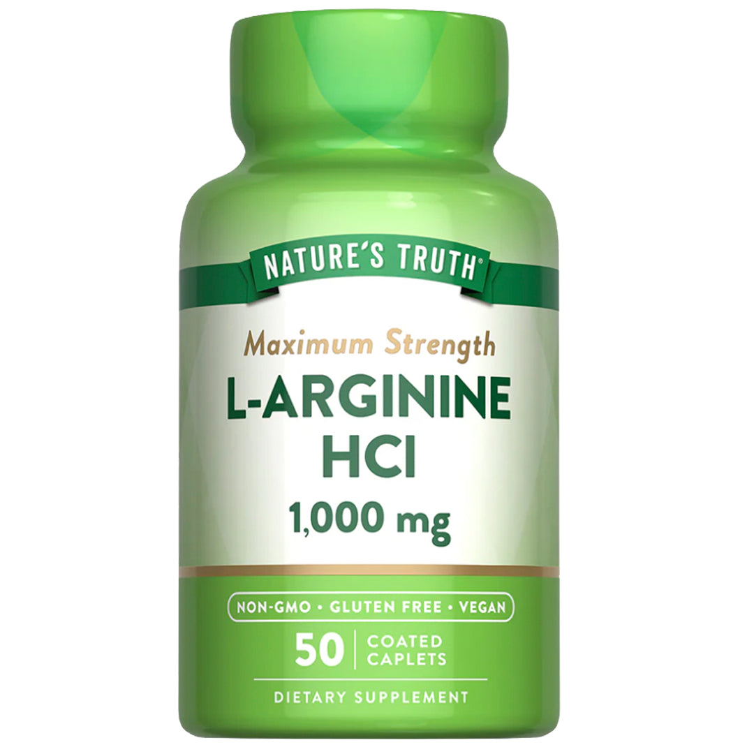 L-ARGININE HCL 1000 MG (50 Cápsulas) Nature´s Truth