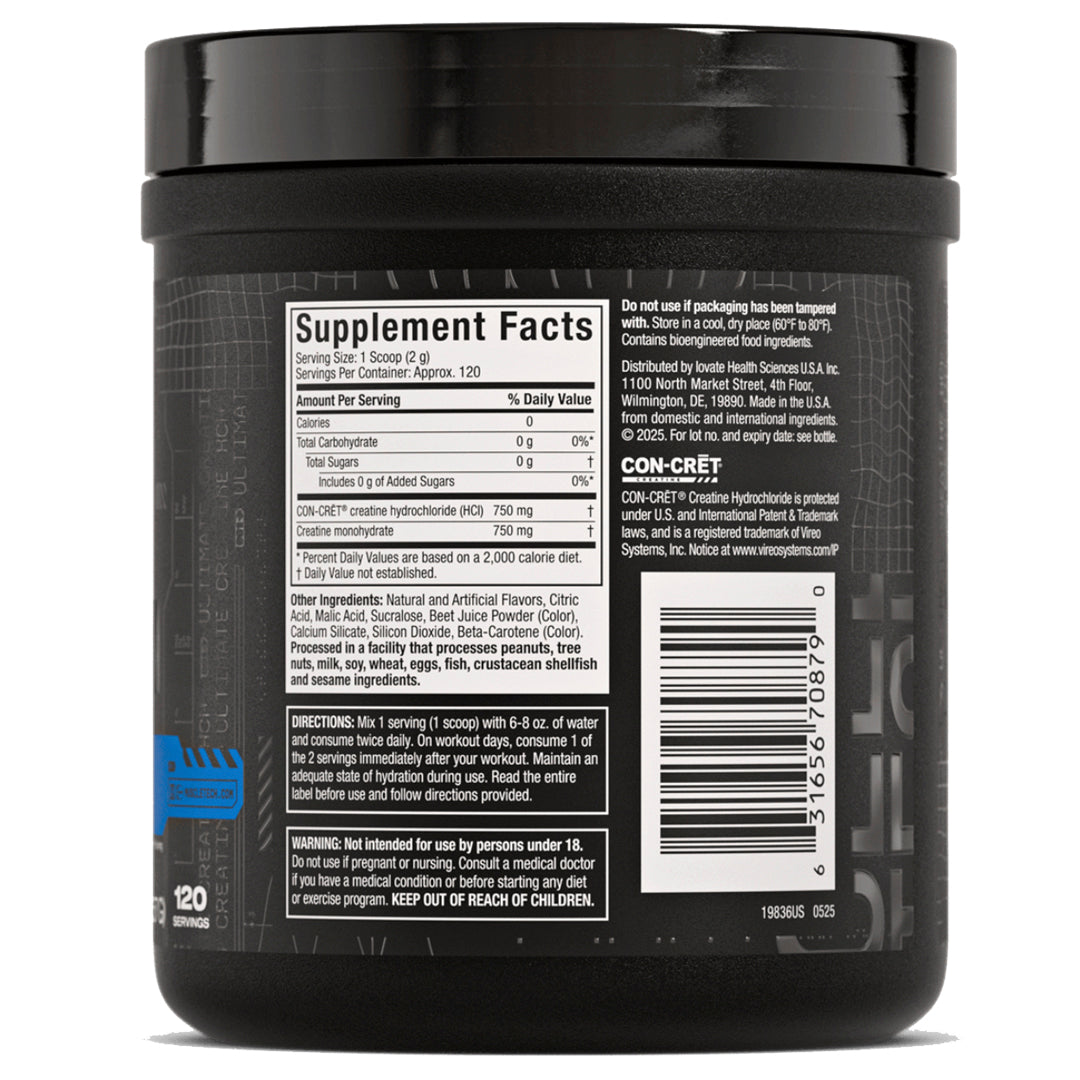 CELL TECH CREATINE HCL+ 211 GR MUSCLETECH