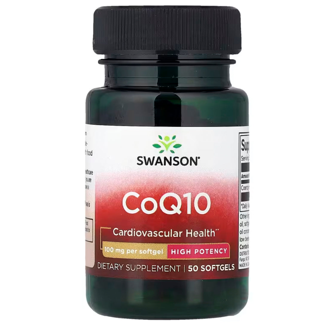 CoQ10 100 Mg (50 Cápsulas veganas) Swanson