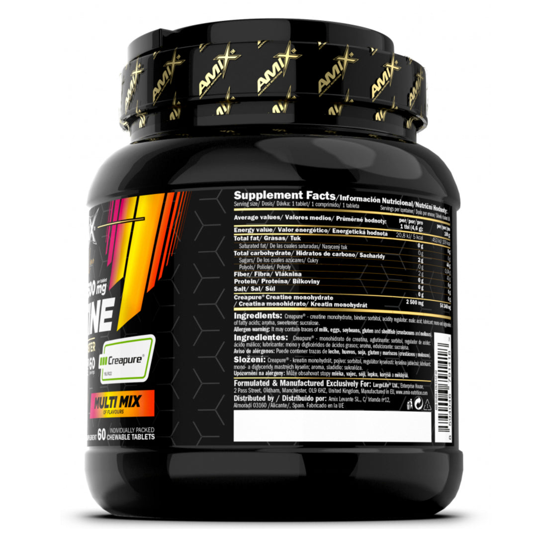 CREAPURE Creatina Masticables! (60 serv) AMIX--One Nutrition-AMIX