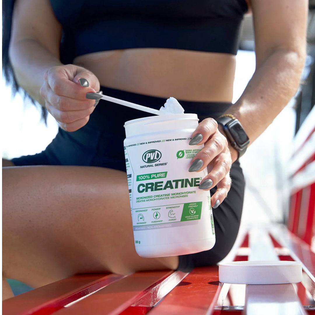 CREATINA MONOHIDRATO 100% PURE PVL 300 GR