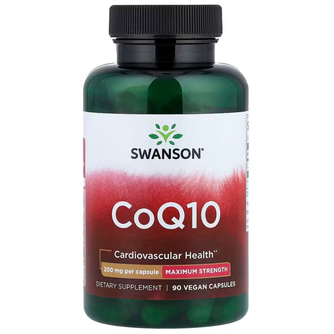 Coenzima Q10 (200 Mg) 90 Cápsulas Veganas Swanson