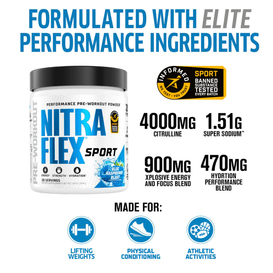 Pre Entrenamiento NITRAFLEX SPORT GAT SPORT