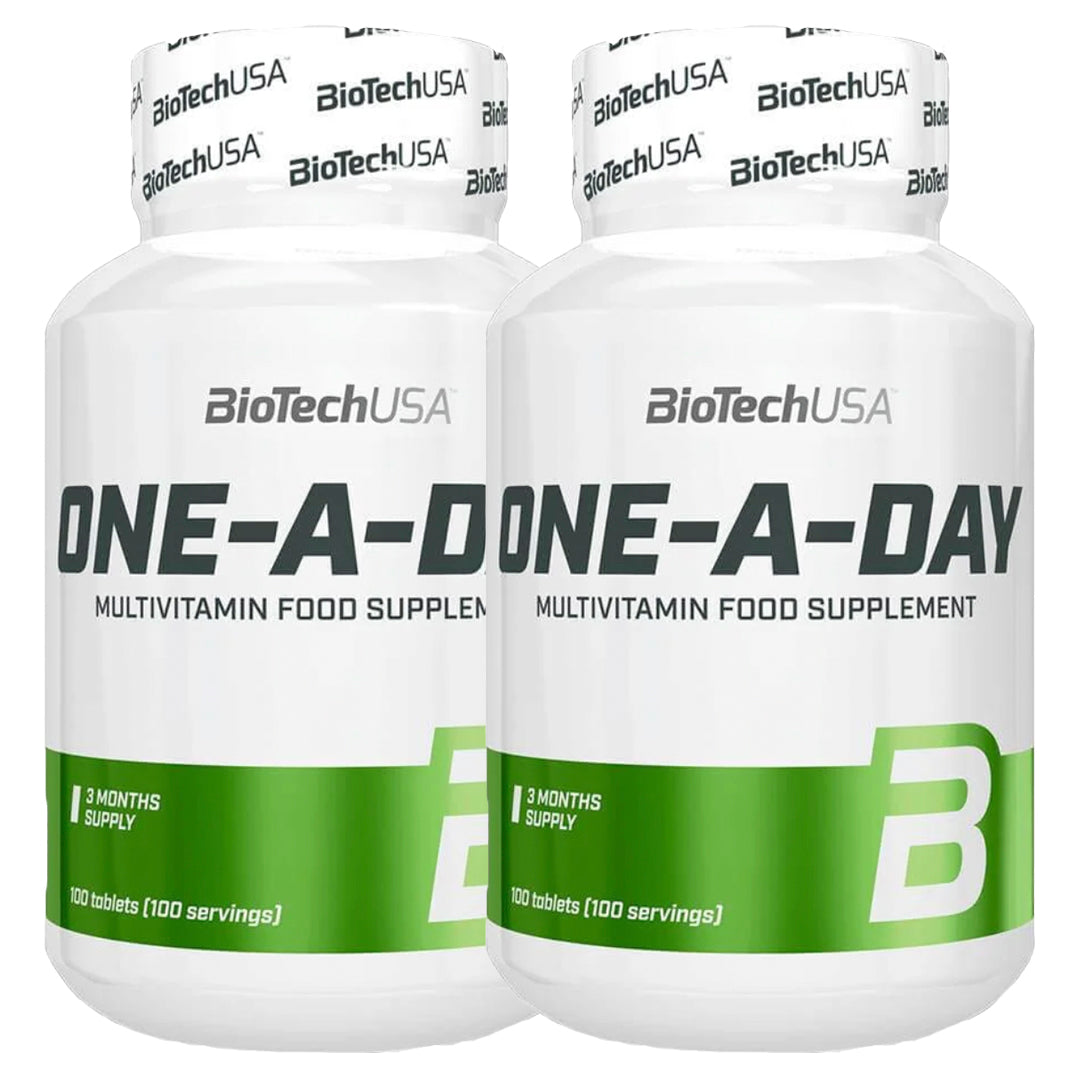 2 ONE A DAY MULTIVITAMINAS BIOTECHUSA (100 TABLETAS)