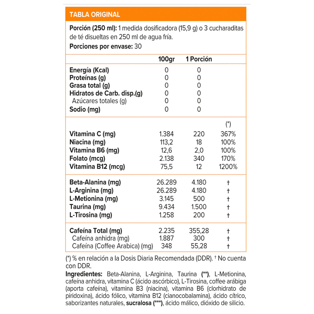 OUTRAGE PREWORKOUT (500 GR) NUTREX