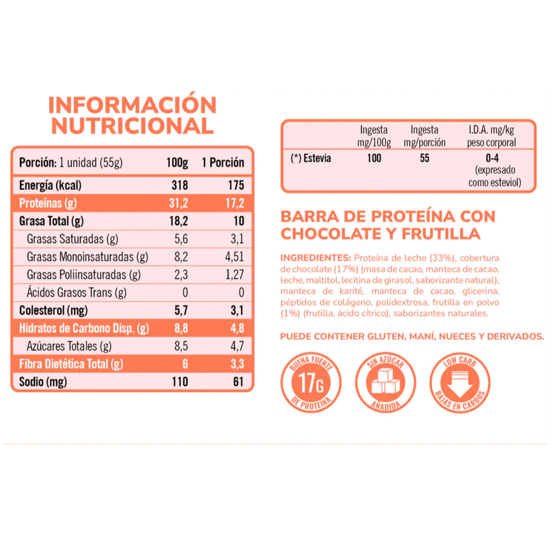 PROTEIN BAR 60 GR FIT SPO
