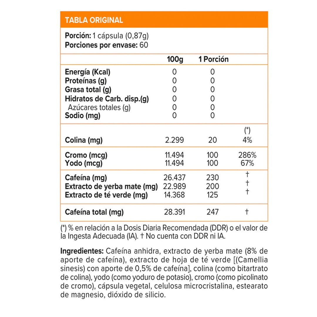 LIPO 6 HARDCORE (60 cap) Nutrex-Quemadores-dieta-One Nutrition-Nutrex