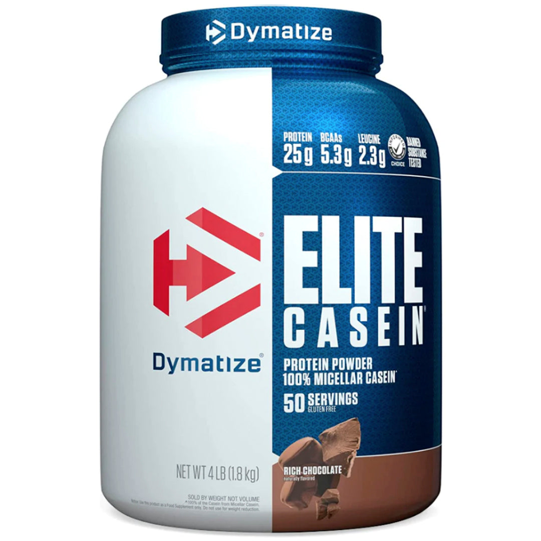 Elite Casein Protein (4 lb) Dymatize-Proteína-One Nutrition-Dymatize