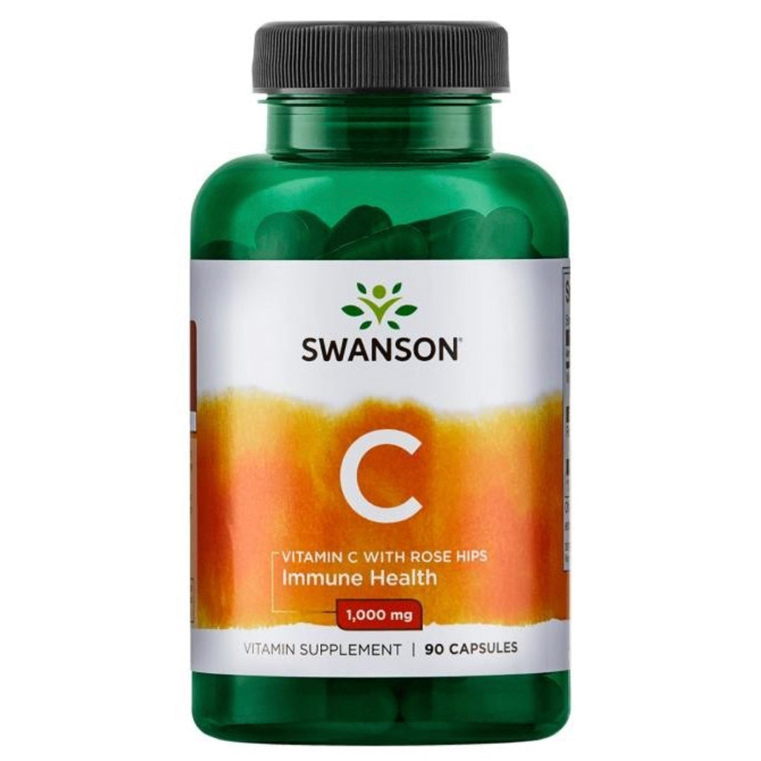 VITAMINA C (1000 mg) Swanson-Vitaminas,salud-One Nutrition-Swanson