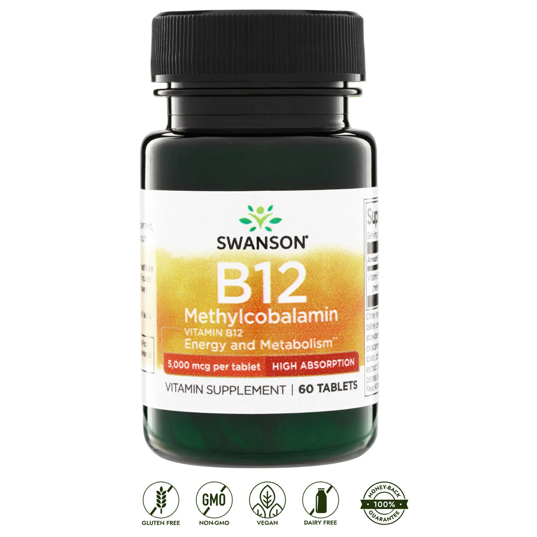 B12 (5,000 MCG) 60 TAB SWANSON