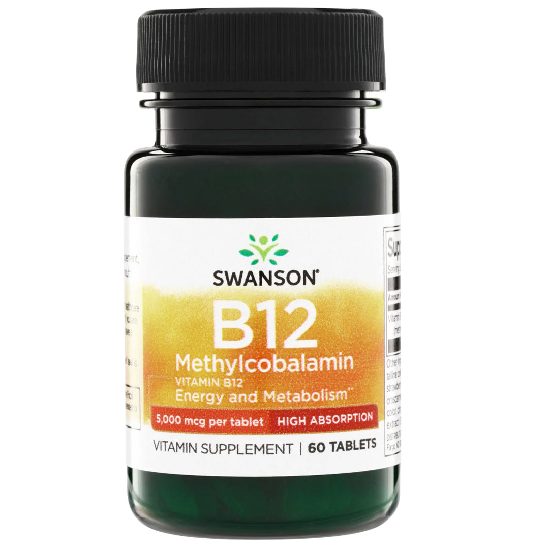 B12 (5,000 MCG) 60 TAB SWANSON